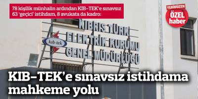 ‘Sınavsız’ istihdama mahkeme yolu