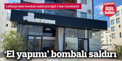 ‘El yapımı’ bombalı saldırı