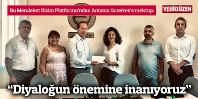 BMBP'den BM Genel Sekreteri Guterres'e mektup