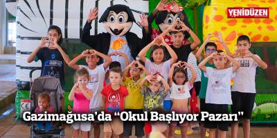 Gazimağusa’da “Okul Başlıyor Pazarı” kuruldu