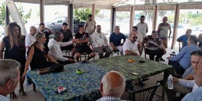 CTP, Maraş bölgesini ziyaret etti