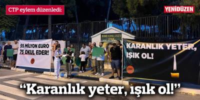 “Karanlık yeter, ışık ol!”