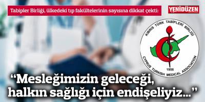 Tabipler Birliği: Mesleğimizin geleceği, halkın sağlığı için endişeliyiz…