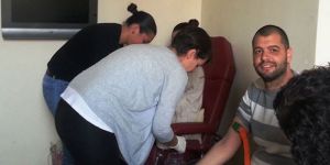 CTP’li gençlerden 2 toplumlu Kemik İliği Bankası’na bağış