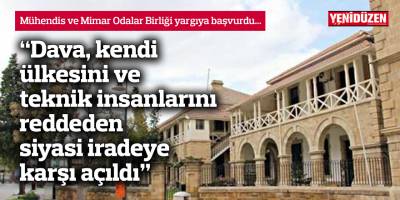Mühendis ve Mimar Odalar Birliği yargıya başvurdu