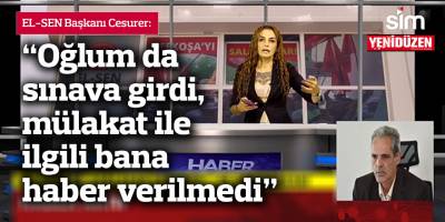 "Oğlum da sınava girdi, mülakat ile ilgili bana haber verilmedi"