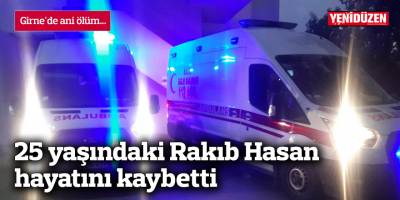 Girne'de ani ölüm...