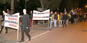 Vicdani Ret Haktır eylemi gerçekleşti