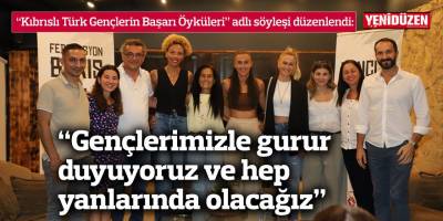 “Kıbrıslı Türk Gençlerin Başarı Öyküleri” adlı söyleşi düzenlendi