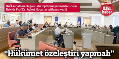 “Hükümet özeleştiri yapmalı”