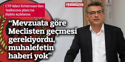 “Mevzuata göre Meclisten geçmesi  gerekiyordu, muhalefetin haberi yok”