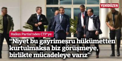 “Niyet bu gayrimeşru hükümetten kurtulmaksa biz görüşmeye, birlikte mücadeleye varız”