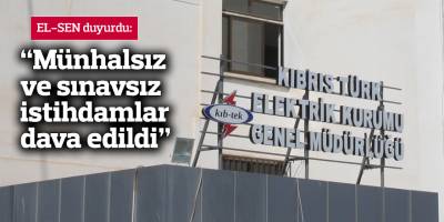 "Elektrik Kurumu’na yapılan 'münhalsiz ve sınavsız' istihdamlar dava edildi"