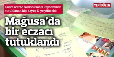Sahte reçete soruşturması: Bir kişi daha tutuklandı!