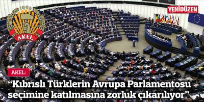 AKEL: “Kıbrıslı Türklerin Avrupa Parlamentosu seçimine katılmasına zorluk çıkarılıyor”