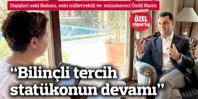 “Bilinçli tercih statükonun devamı”