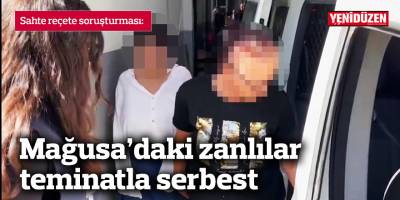 Mağusa’daki zanlılar teminatla serbest
