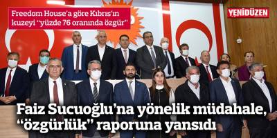 Freedom House’a göre Kıbrıs’ın kuzeyi “yüzde 76 oranında özgür”