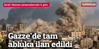 İsrail-Hamas çatışmalarında 4. gün