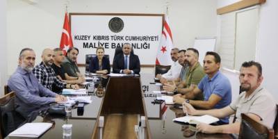 Maliye’de beş sendika ile görüşme yapıldı