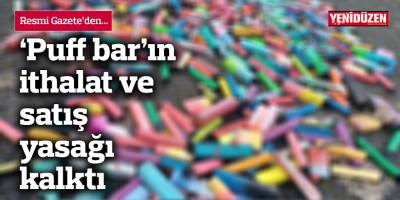 ‘Puff bar’ın ithalat ve satış yasağı kalktı