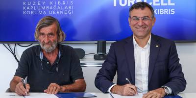 Kuzey Kıbrıs Turkcell’den deniz kaplumbağalarına destek