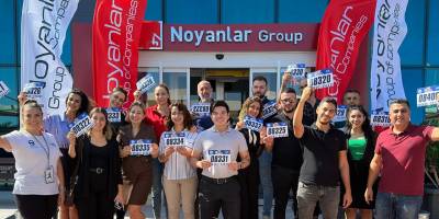 Noyanlar Şirketler Grubu tüm personeli ile Şampiyon Melekler için koşuyor