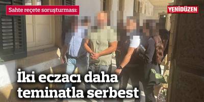 İki eczacı daha teminatla serbest