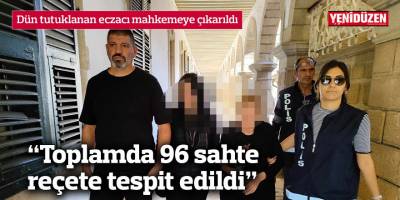 “Toplamda 96 sahte reçete tespit edildi”