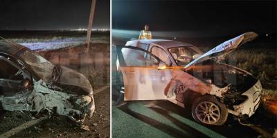 Gaziköy-Ercan arası trafik kazası