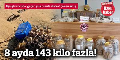 8 ayda 143 kilo fazla!