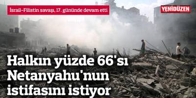 İsrail-Filistin savaşı, 17. gününde devam etti