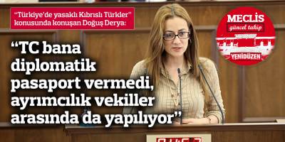 “TC bana diplomatik pasaport vermedi,  ayrımcılık vekiller arasında da yapılıyor”