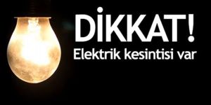 Güzelyurtta yarın elektrik kesintisi