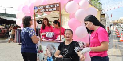 İskele Belediyesi Sağlık Birimi, meme kanserine dikkat çekti