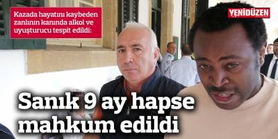 Kazada hayatını kaybeden zanlının kanında alkol ve uyuşturucu tespit edildi