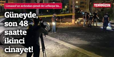 Güneyde, son 48 saatte ikinci cinayet!