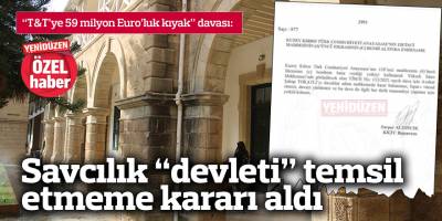 Savcılık “devleti” temsil etmeme kararı aldı