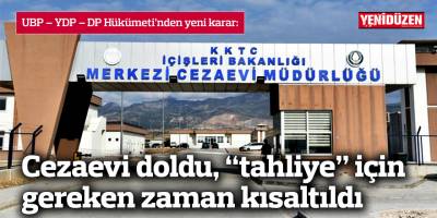 Cezaevi doldu, “tahliye” için gereken zaman kısaltıldı