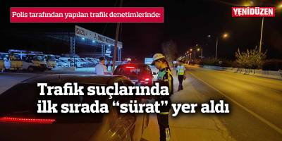 1 sürücü tutuklandı, 37 araç trafikten men edildi
