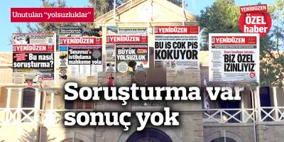 Soruşturma var sonuç yok