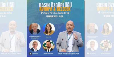 “Basın Özgürlüğü, Avrupa ve Gelecek” konulu panel düzenleniyor