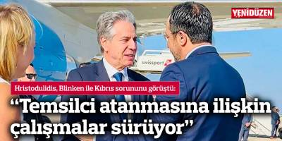 “Temsilci atanmasına ilişkin çalışmalar sürüyor”