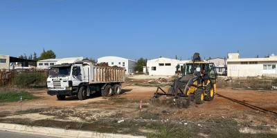 İskele Esnaf ve Zanaatkarlar Birliği, Sanayi Sitesi’nde temizlik çalışmalarına başladı