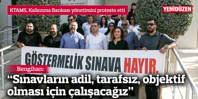 KTAMS, Kalkınma Bankası yönetimini protesto etti