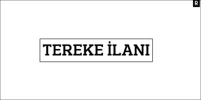 TEREKE İLANI