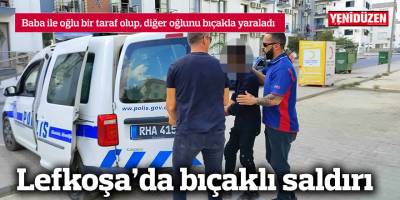 Lefkoşa’da bıçaklı saldırı