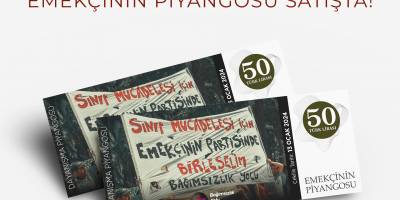 Bağımsızlık Yolu Dayanışma Piyangosu biletlerinin satışı başladı