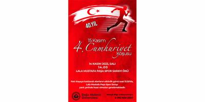 DAÜ Cumhuriyet için koşacak