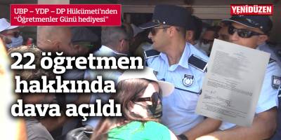 22 öğretmen hakkında dava açıldı